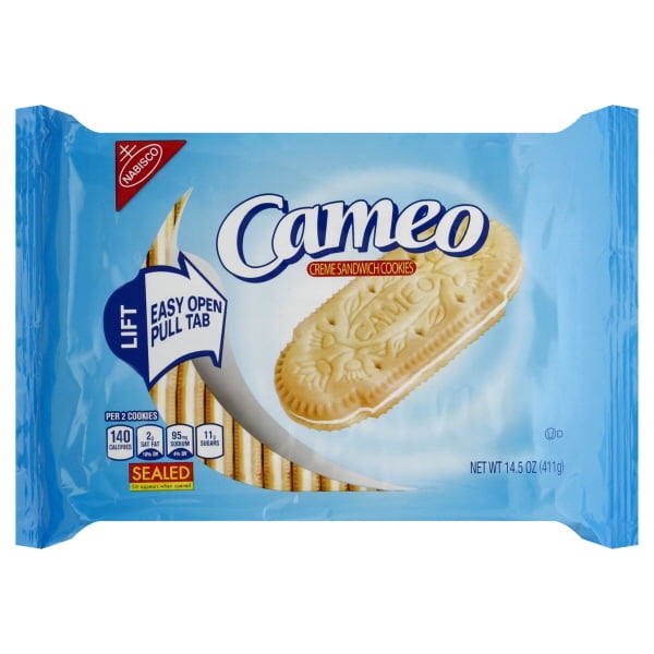 Nabisco Cameo Creme Sandwich Cookies, 14.5 OZ
