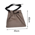 thumbnail image 6 of 2Pcs Canvas Fruit Picking Bag Vegetable Harvest Bag with Shoulder Strap, 6 of 6