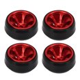 thumbnail image 2 of RC Drift Tire, Slippy  Flexible RC Replacement Tires Strong Cushioning 4 PCS  For 1/28 RC Car Red, 2 of 8