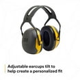 thumbnail image 6 of Peltor Black And Yellow Model X2A/37271(AAD) Over-The-Head Hearing Conservation Earmuffs, 6 of 9