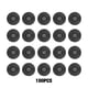 thumbnail image 4 of Kearding 100 piezas de cubierta de auriculares de tela No tejida fijación estable sin hilo suelto limpieza Universal desechable Videojuegos y accesorios negro 10-12cm, 4 of 6