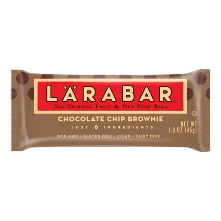Larabar Chocolate Chip Brownie Fruit Nut Bars Larabar Chocolate Chip Brownie Fruit Nut Bars
