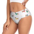 thumbnail image 2 of Balery Dachshund Dog Puppy Ropa Interior de Algodón para Mujer con Dibujo – Braguitas Cómodas y Elásticas, Estilo Clásico-Medium, 2 of 6