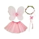 thumbnail image 4 of Disfraz de hada para niñas, vestido de ensueño para juegos de simulación, cumpleaños y carnaval. Rosa, 4 of 9