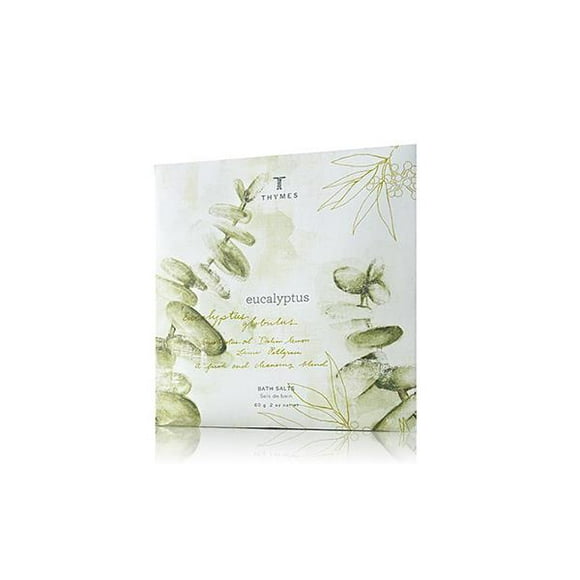 Thymes Eucalyptus Bath Salts In Envelope 60 G 2 Oz