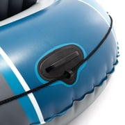 INTEX 66325EP Excursion 5 Inflatable Boat Set w/Oars, Pump, Adjustable Seats & Rod Holders