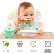 thumbnail image 3 of Snack Cup, Child Silicone Cup Snack Cup, Child Learning Feeding Food Bowl, Cup with Handle Silicone Snack Vajilla Recipiente de Almacenamiento Plato para niños Vajilla Repelente de Suciedad, Unisex Xemadio LKX-1247, 3 of 9