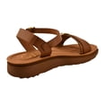 thumbnail image 4 of Sandalias Mujer NOMADAS Casual Diario Playa Tendencia cafe 24, 4 of 5