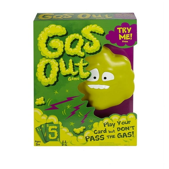Toy Gas Out Game Free Cute Shape Funny Kids Gift Fart Card Toy For Family Party