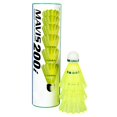 thumbnail image 1 of Volantes de bádminton Yonex Mavis 200 Nylon Paquete de 6 Lentos, 1 of 3