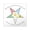 Clear, variant on CafePress - Eastern Star Matthew 2:2 Square Sticker 3&Quot; X - Square Sticker 3" x 3"