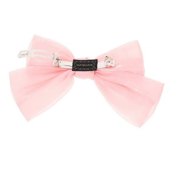 PTOOTP Women Accessories Bow Hair Clip Pink Pearlescent Yarn 1Set
