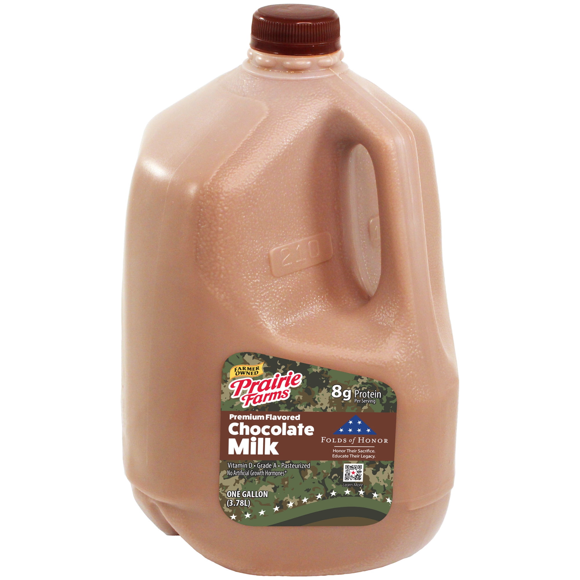 Prairie Farms Premium Chocolate Milk, Gallon, 128 Fl Oz