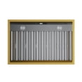 thumbnail image 3 of 36 in. 600 CFM Wall Mounted Range Hood in Stainless Steel with Gold Accents, 3 of 7