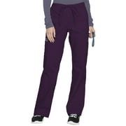 Angle View: Scrubstar Women's Fashion Essentials Cargo Drawstring Scrub Pant