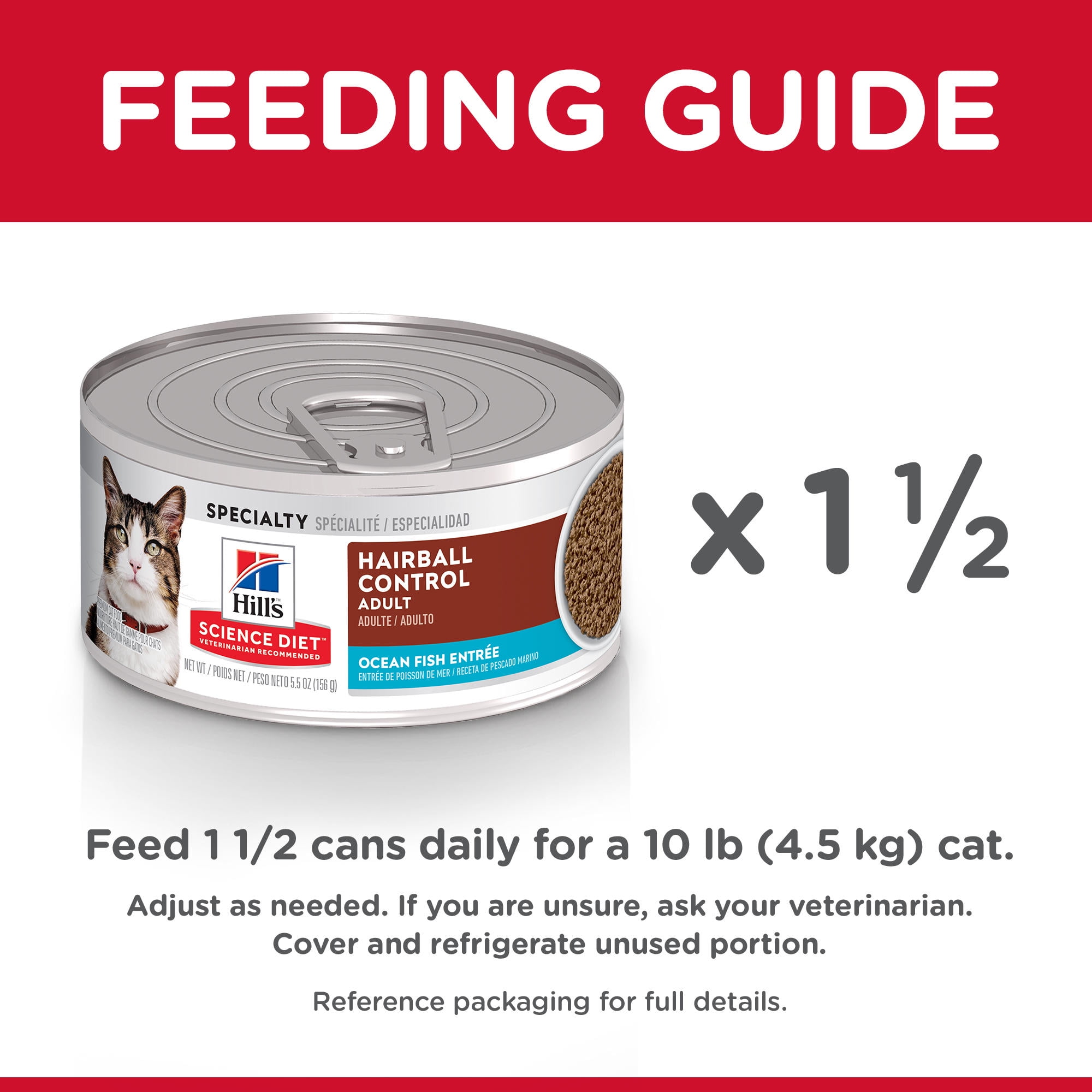 science diet hairball control