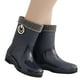 thumbnail image 3 of Moda Mujer Wellington Short Wellies Lluvia Botas de nieve Zapatos, 3 of 3
