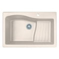 thumbnail image 3 of Swanstone QZAD-3322.077 33-Inch by 22-Inch Drop-In Ascend Bowl Kitchen Sink, ..., 3 of 4