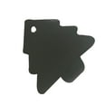 thumbnail image 4 of facefd 100pcs Christmas Tree Shape Hang Tag Solid Color DIY Crafts Gift Wrapping Paper Labels - Black, 4 of 8
