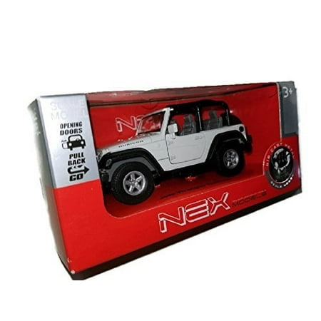 jeep wrangler rubicon (die cast metal - scale model), approx 4.0 in x 2 in x 2.25 (The Best Jeep Wrangler Model)