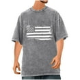 thumbnail image 2 of Inverlee 4th of July Shirts for Men Patriotic Red White and Blue Graphic Tees Athletic Crew Neck Top Muscle Short Sleeve T Shirt, 2 of 4