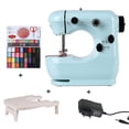 thumbnail image 2 of Inne Mini Machine à Coudre Manuelle Portable pour Travaux d'Aiguille Électrique Domestique avec Veilleuse, Pédale, Table, Kit à Deux Fils Simple, 2 of 5