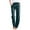 Peacock Green, variant on Women's Casual Pants Pull up Pants Women High Waisted Wide Leg Pants Casual Drawstring Elastic Trousers Comfy Straight Leg Long Pants with Pockets