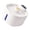 White with Yellow Floral Pattern, variant on Yihuala Indoor Drinking Fountain, Sensing Pet Water Dispenser with Separated Power Area, ABS Body and Water Window