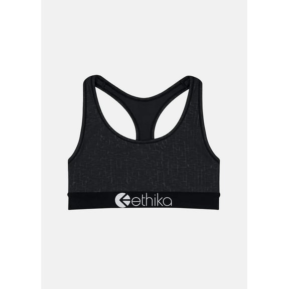 Embossed Grid | Girls Sports Bra