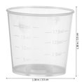 thumbnail image 4 of Shisuyan Lizard Food Measurement Cups Transparent Plastic 30Pack 1.4x1.4x1.4in, 4 of 8