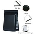 thumbnail image 3 of YAOMOBB Non-glaring Light Mirror Double sided Rectangle Portable LED Makeup Mirror Folding Lighted Travel Mirror with 1X Magnification for Purse (Pocket Size Handheld), 3 of 7