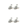 thumbnail image 4 of ZLight Knitting Ring Animal Jewelry Gifts Opening Rings Guide Crocheting DIY Daily Sewing Supplies Wedding Using Silver NJ135 2Set, 4 of 6