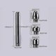 thumbnail image 3 of Shower Shower Attachments Aluminum 3 Water Shower Head Nozzle Anal Rinse Vaginal Cleaning Kit Cleaner Jus, 3 of 5