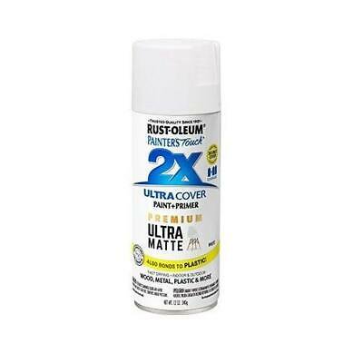 6PK Rust-Oluem 331181 Painter's Touch 2X Ultra Cover Paint & Primer Spray, 12 Oz