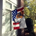 thumbnail image 2 of Jack Russell Terrier American Flag Flag Canvas House Size, 2 of 4