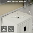 thumbnail image 5 of Eclife 24" Freestanding Bathroom Vanity Set with Vessel Sink, without Mirror, 5 of 8