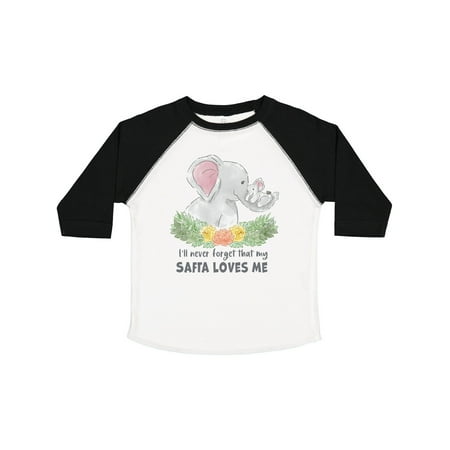 

Inktastic I ll Never Forget That My Safta Loves Me with Cute Elephants Boys or Girls Toddler T-Shirt