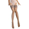 thumbnail image 2 of Cheers Bas Transparents Mode Cuisse Haute Paon Bas Brillants pour Costumes, 2 of 2