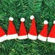 thumbnail image 5 of Advancent 12 piezas de sombreros pequeños de dulces de Navidad, funda de soporte de Claus, gorros de Navidad, decoración de muñecas, adornos Kits de decoración para fiestas, 5 of 6