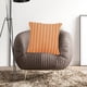 thumbnail image 5 of Decorative Throw Pillow 45x45cm | Soft Plush Sofa Cushion with Removable Polyester Stripe Pillowcase | Cozy Home Decor Accent for Living Room or Bedroom | Includes Pillow Insert, 5 of 7