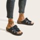 thumbnail image 1 of Sandalias de playa con cuña y punta abierta para mujer con diseño de flores y vacaciones Wmkox8yii  ytu3346, 1 of 3