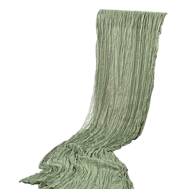 Cqxid Decorative Table Banner Under $5 Crepe Cloth Table Flag European Dough Tablecloth Wedding Party Decoration Pleats