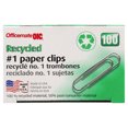 thumbnail image 4 of OIC Recycled Paper Clip - No. 1 - 1000 / Pack - Silver - Steel, 4 of 9