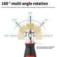 thumbnail image 4 of Ratcheting Screwdriver Set, 10-in-1 1/4" Hex-Shaft Magnetic-Screwdriver Quick-Load Screwdriver Bits/Sockets and Adapter Multi-bit Screw Driver Repair Tools, 4 of 9