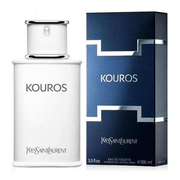 Loción Kouros de Yves Saint Laurent EDT 100 ml azul cielo
