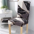 thumbnail image 4 of Housse de Chaise 2PCS Chaise Extensible Créative Housse de Chaise de Salle à Manger, 4 of 7