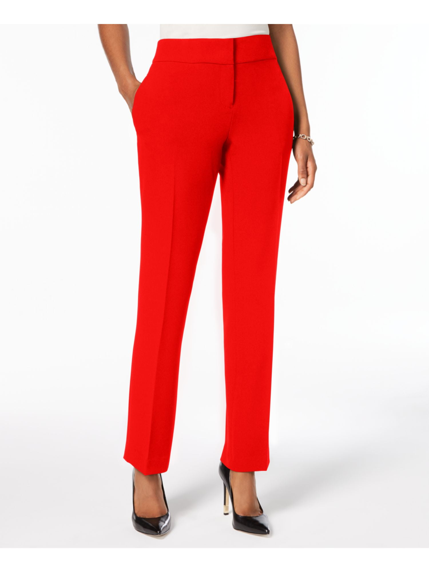 kasper red pants