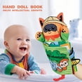 thumbnail image 1 of Todays Clearance Deals Prime! Children’s Cloth Book with Hand Puppet – Baby Educational Cloth Toy, Interactive Learning Book for Toddlers, Soft Fabric Storybook with Puppet for Playtime, 1 of 9