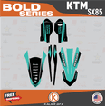 thumbnail image 4 of Kalair GFX Graphics Kit for Ktm SX85 (2018-2023) Bold Series, 4 of 5