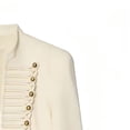 thumbnail image 3 of Sheghy Coat Winter for Women Fashionable Slim-fitting Button-decorated Jacket for Women's Suit Beige XS, 3 of 5